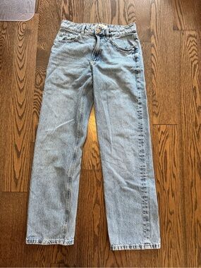 Dynamite Light Blue Women's Straight Jeans